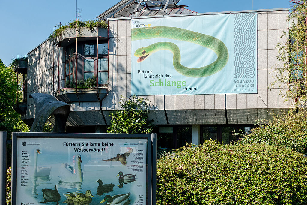 Aquazoo Düsseldorf Gebäude außen