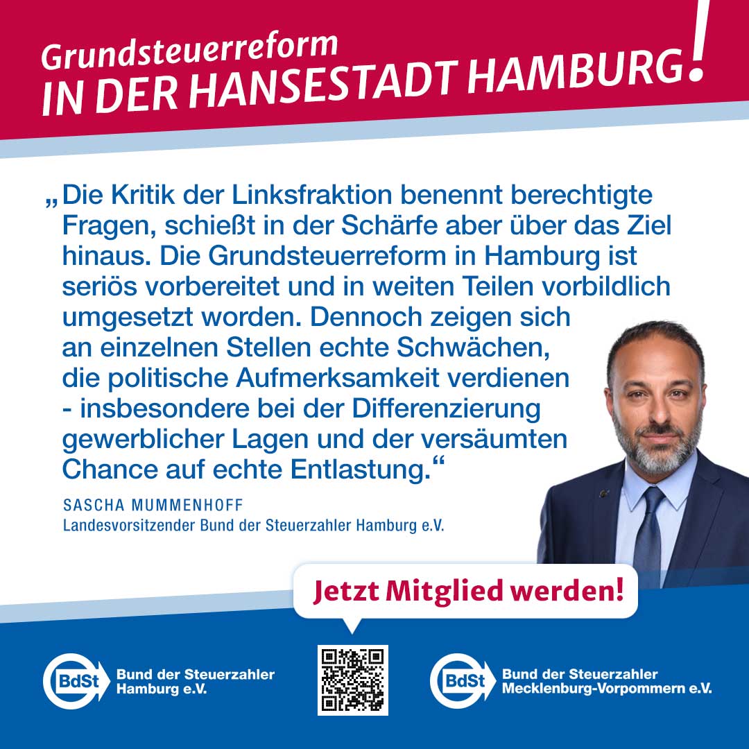 Sascha Mummenhoff: "Die Linke legt mit ihrer Kritik den Finger auf einige wunde Punkte – aber mit zu viel Druck."