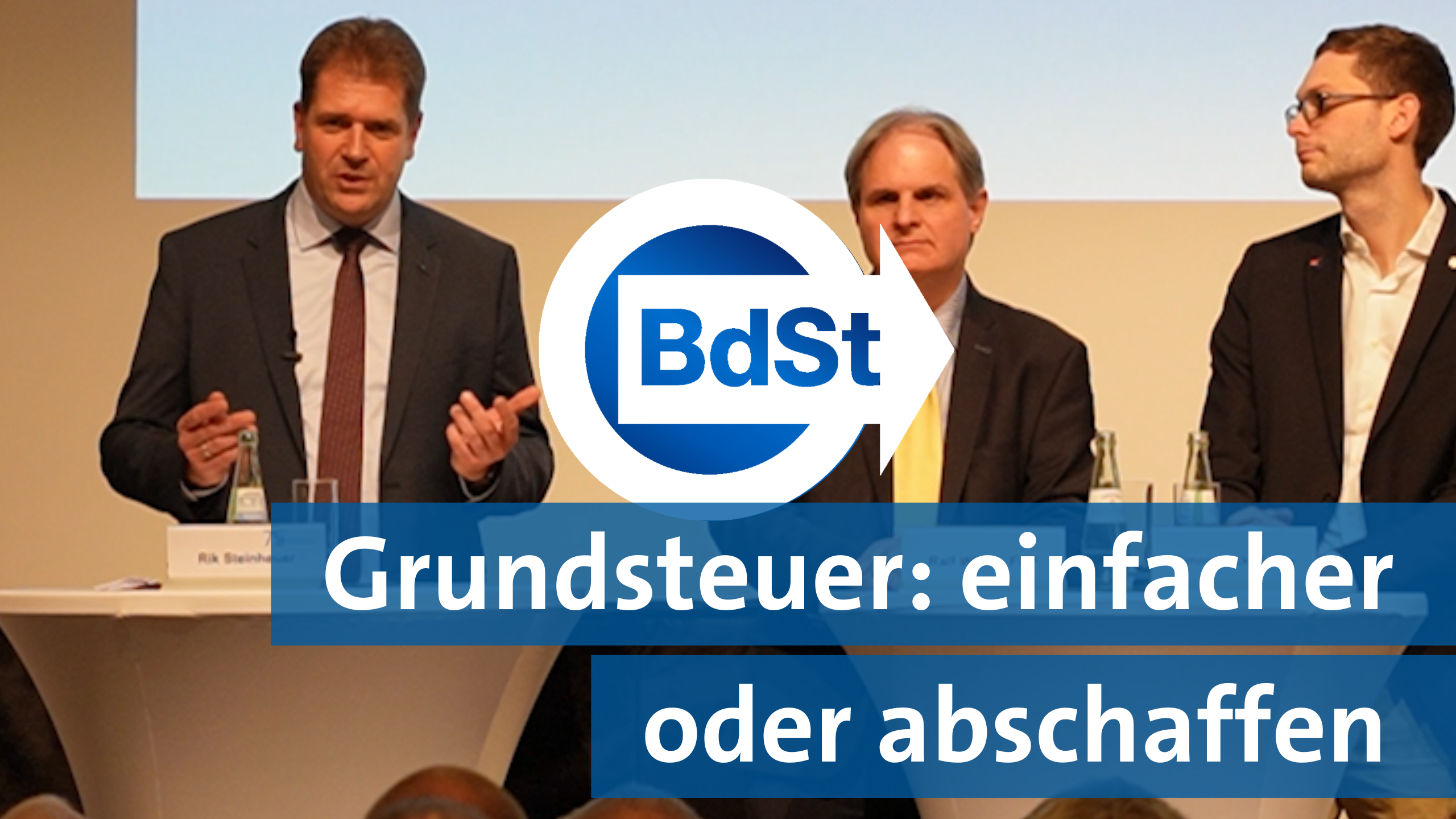 Die Videos zu den Kernthemen der BdSt-Podiumsdiskussion: www.youtube.com/SteuerzahlerNRW www.youtube.com/SteuerzahlerNRW