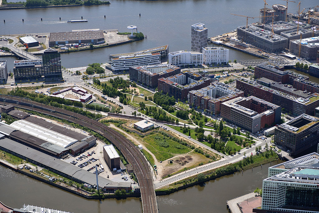 MSC (Mediterranean Shipping Company) plant eine neue Deutschlandzentrale auf dem Grundstück am Ericusgraben nördlich der Stockmeyerstraße, östlich des Lohseparks in der zentralen HafenCity.