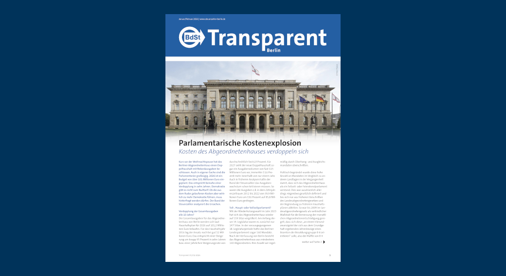 Landesbeilage Berlin Januar/Februar 2026