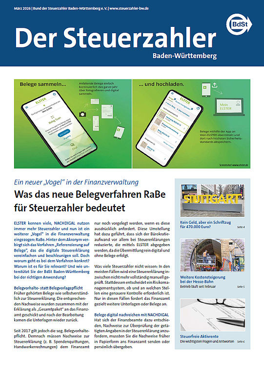 Landesbeilage Baden-Württemberg März 2026