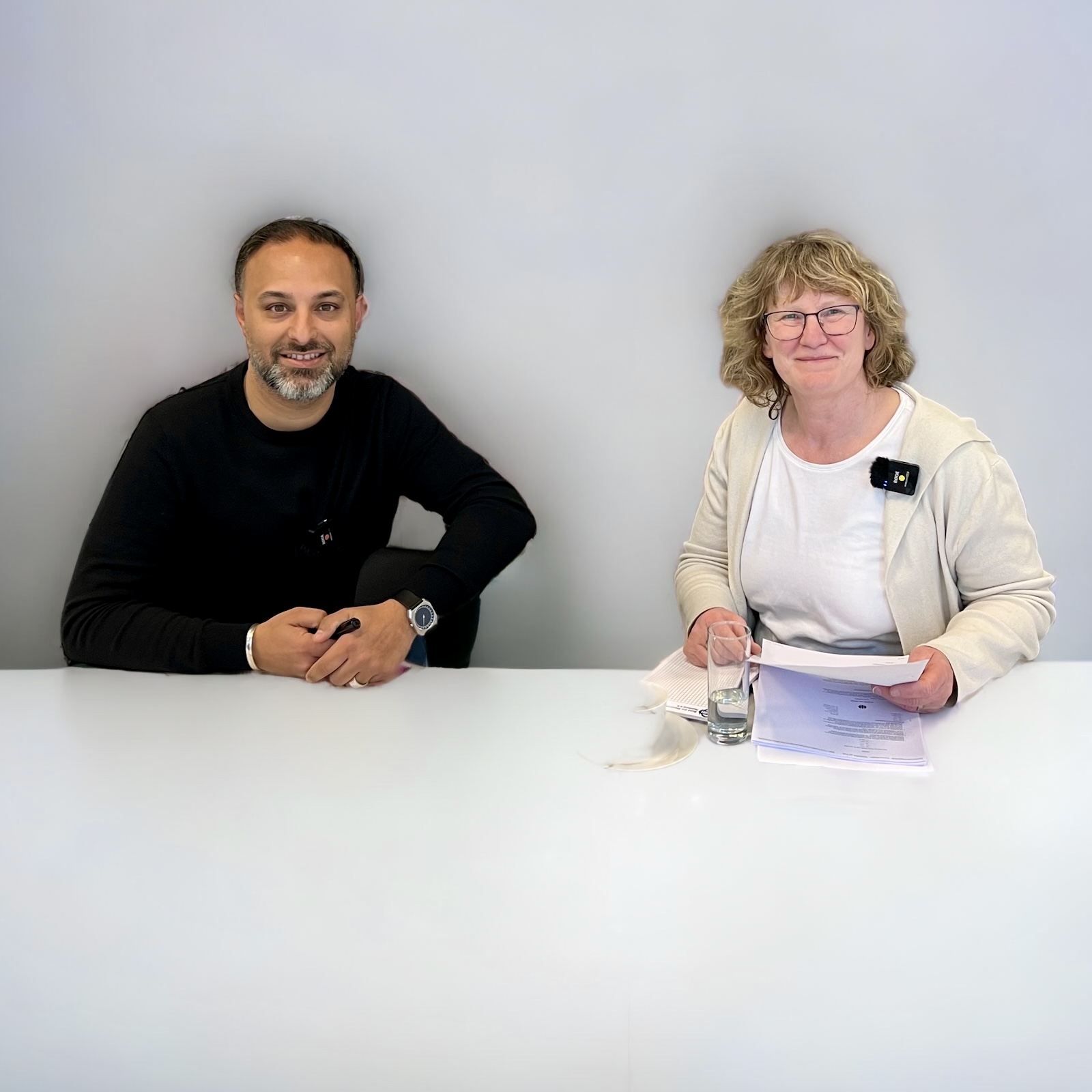 Erklären die Hintergründe zur Erbschaftssteuer: Petra Ackmann (Vorsitzende des BdSt Hamburg) und Geschäftsführer Sascha Mummenhoff.