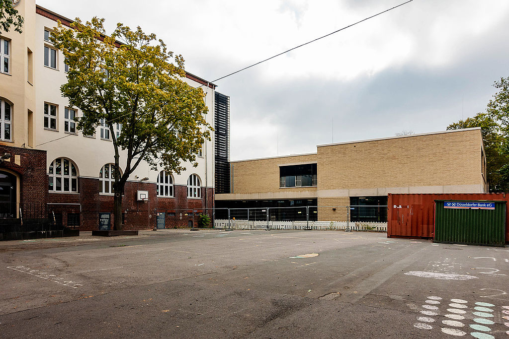 Die Grundschule an der Florensstraße im Düsseldorfer Ortsteil Hamm