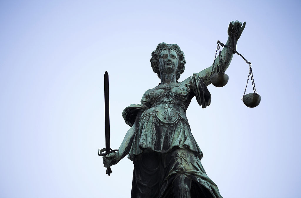 Statue der Justitia