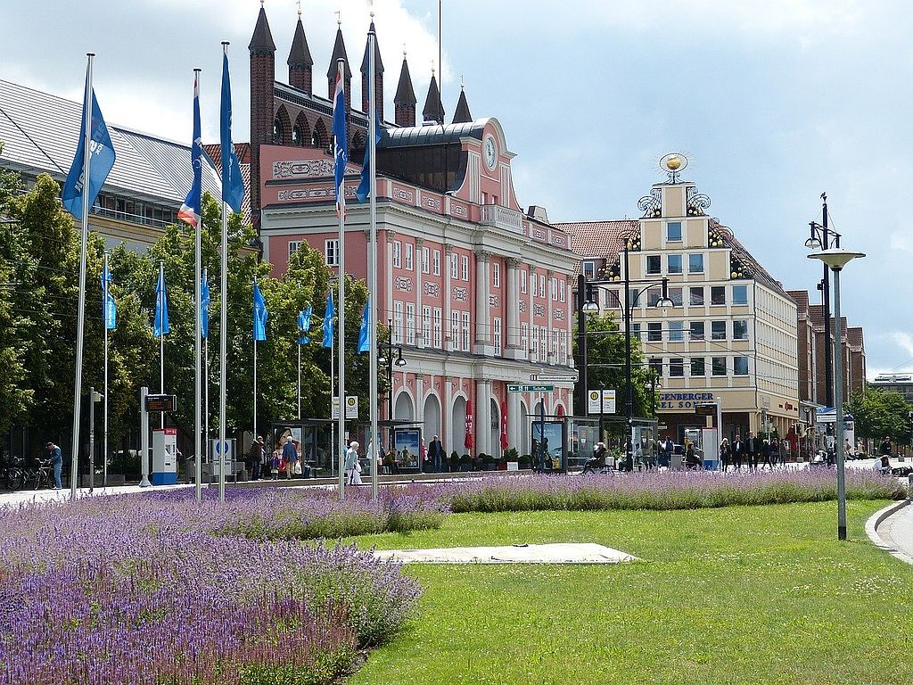 Das Rostocker Rathaus